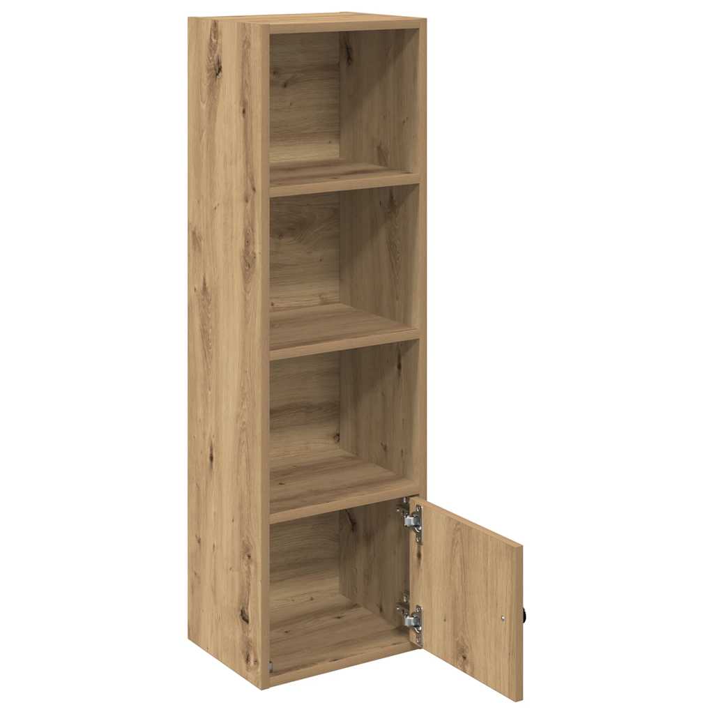 Bookcase Artisan Oak 31x24x102 cm Engineered Wood